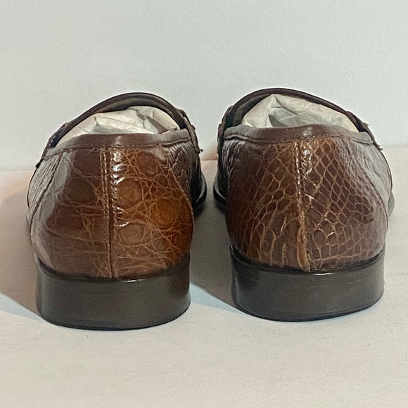 ZELLI GENUINE CROCODILE LOAFERS - Picture 5 of 6
